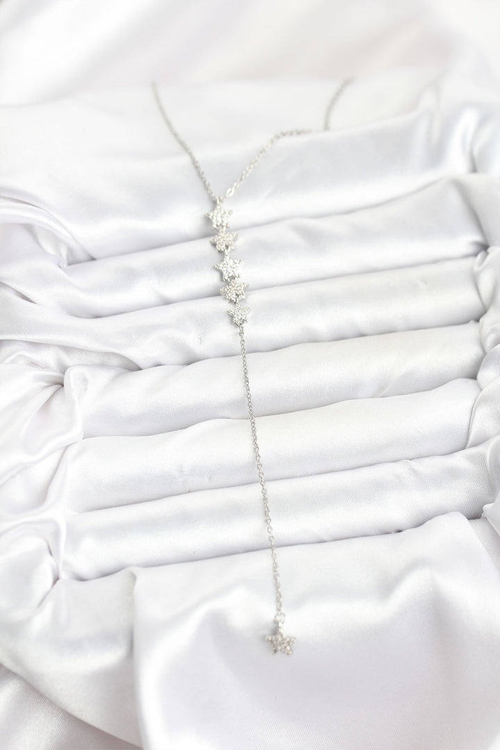 EBJ 316L Stainless Steel Chain Silver Color Star Model Y Necklace - Gavá