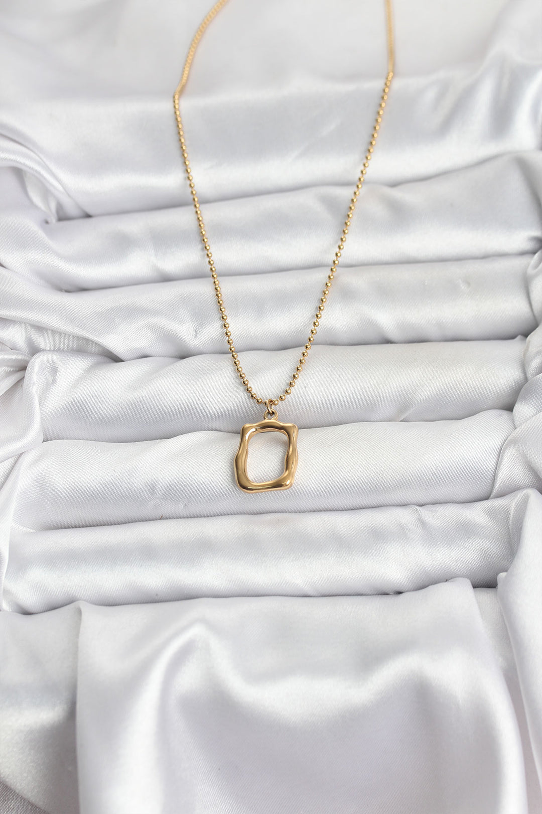 EBJ 316L Steel Chain Gold Color Model Women's Necklace - Copperas Cove