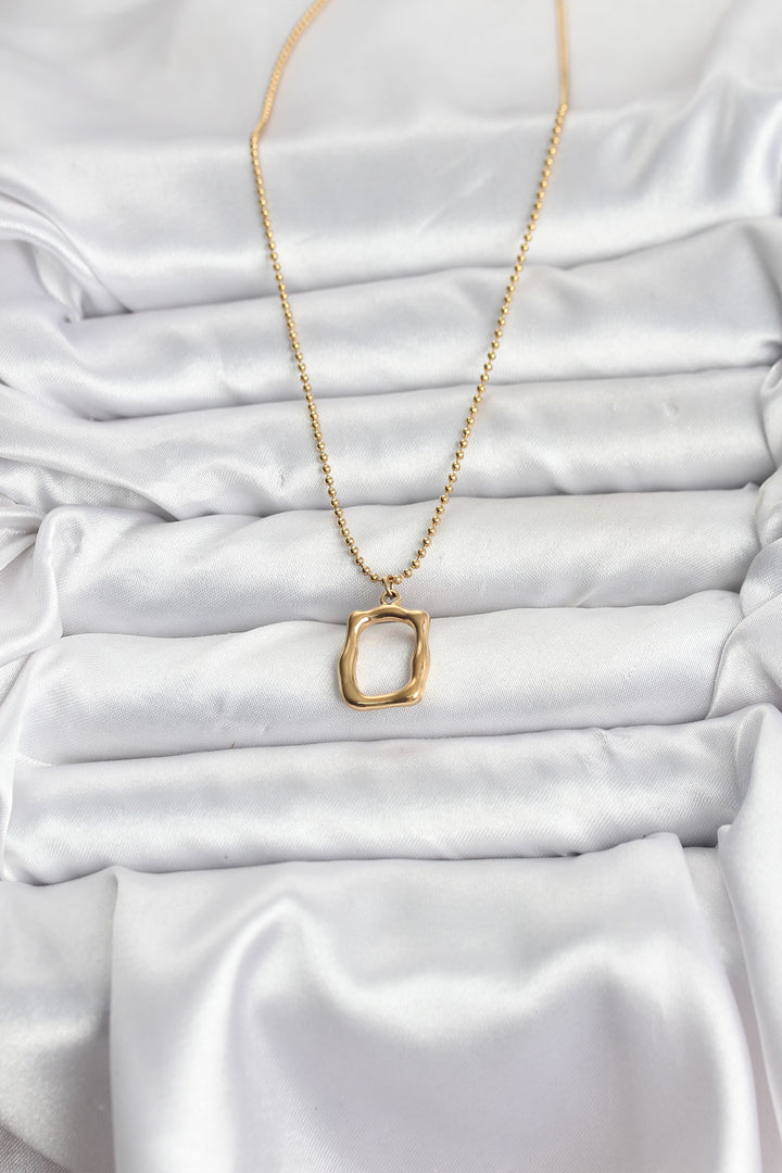 EBJ 316L Steel Chain Gold Color Model Women's Necklace - Copperas Cove