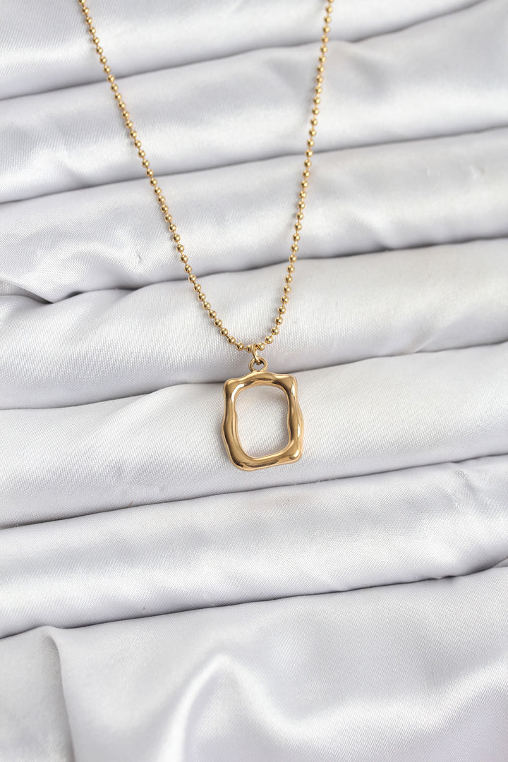 EBJ 316L Steel Chain Gold Color Model Women's Necklace - Copperas Cove