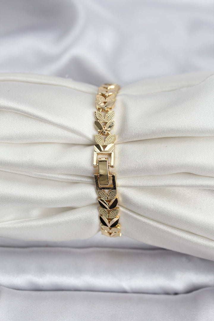 EBJ 14K Gold Renk Kaplama Başak Model CM Kadın Bileklik - Dessau-Rosslau