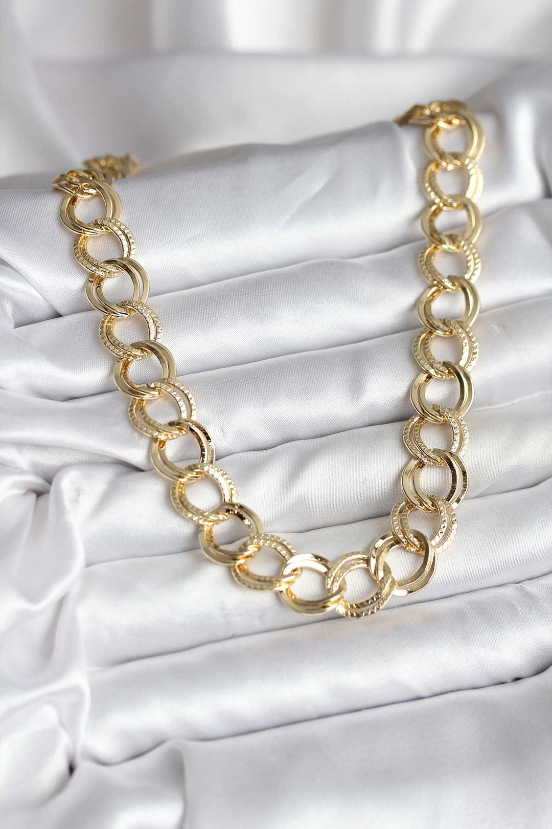 EBJ 14K Gold Color Coated Milky Way Model CM Women's Necklace - Toluca