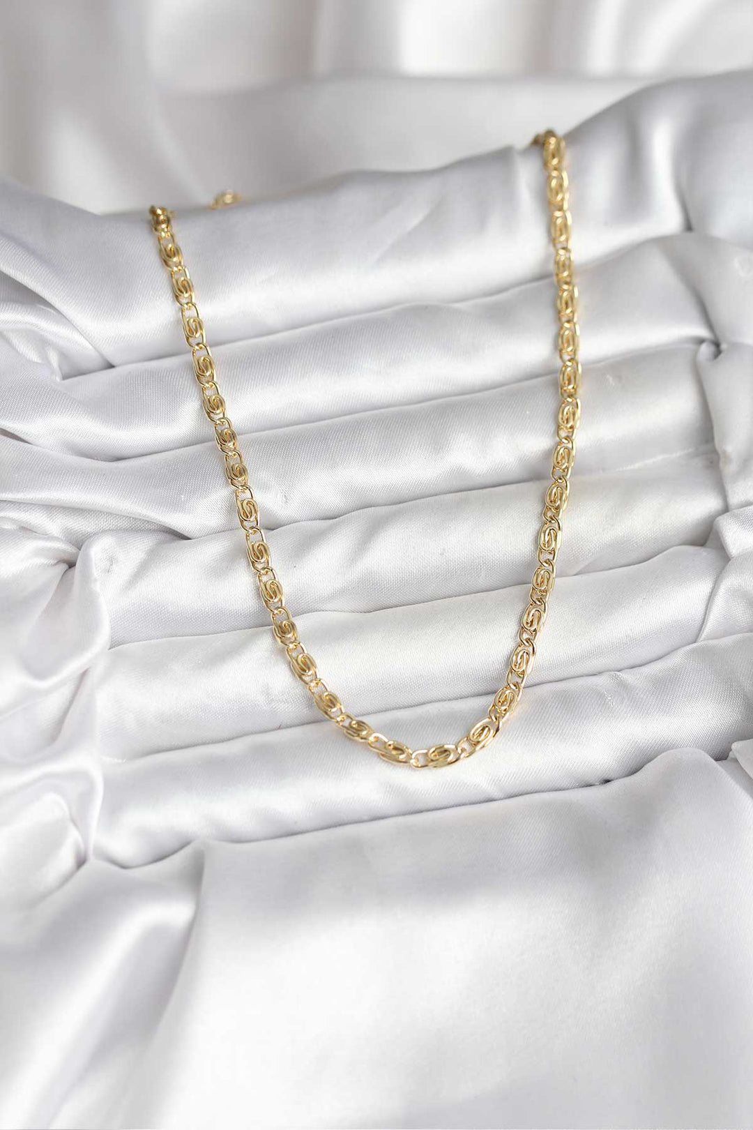 EBJ 14K Gold Color Coated Chain Model CM Women's Necklace - Carpi