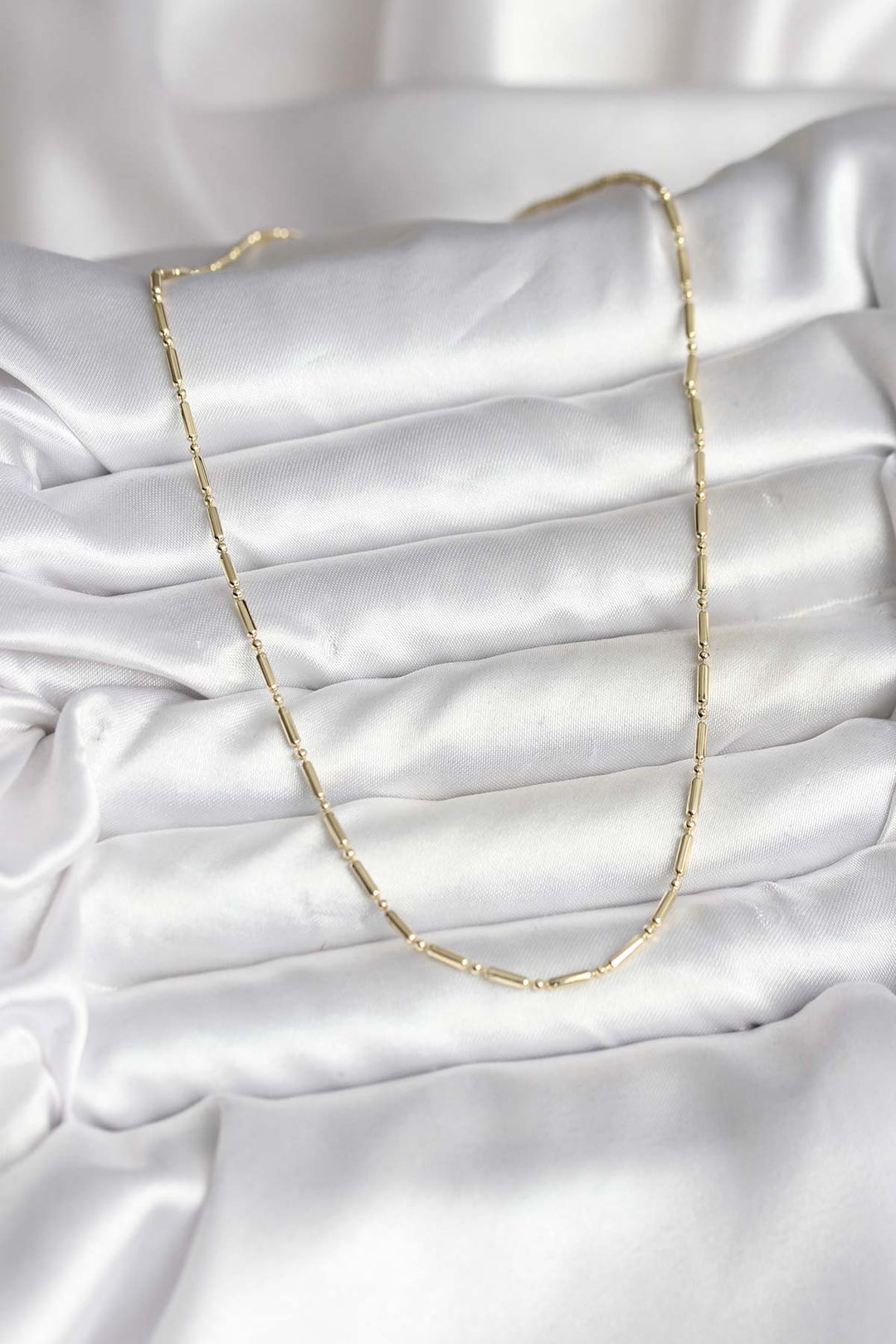 EBJ 14K Gold Renk Kaplama Zincir Model CM Kadın Kolye - Mount Vernon