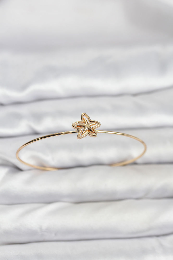 EBJ Star Model Gold Color Bracelet - Níkaia