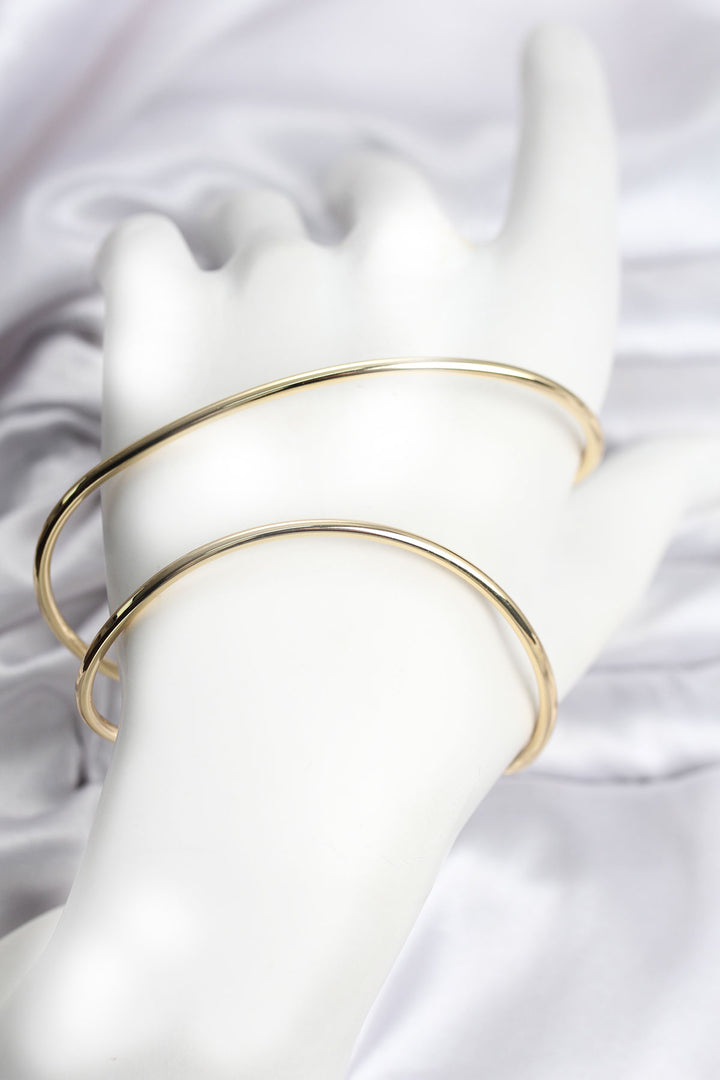 EBJ Gold Color Brass Bracelet - Auburn