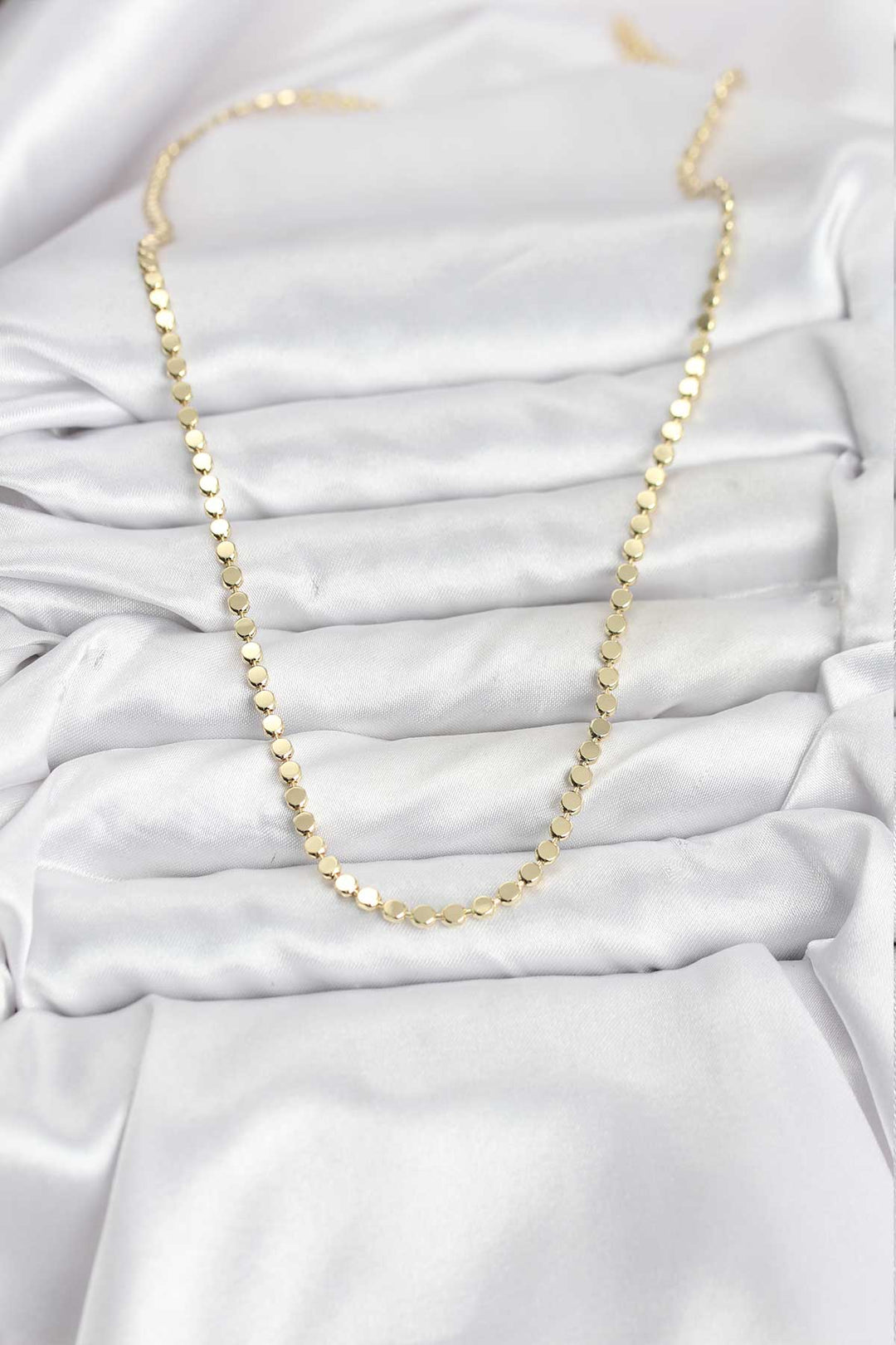 EBJ 316L Steel Chain Gold Color Twisted Chain Model 65 cm Women's Necklace - South Miami Heights