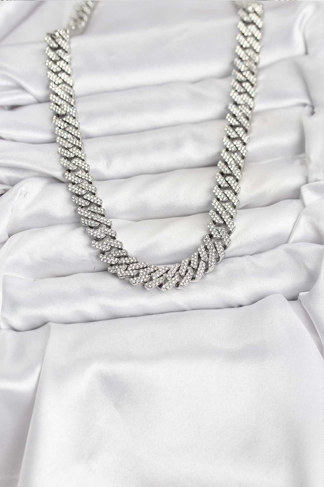 EBJ Pirinç Cuba Chain Gurmet Model Kolye - Valenciennes