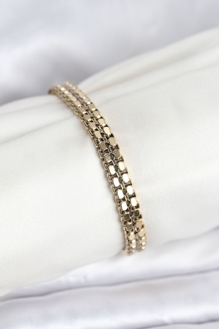 EBJ 316L Çelik Gold Renk Kadın Bileklik - Mirabel