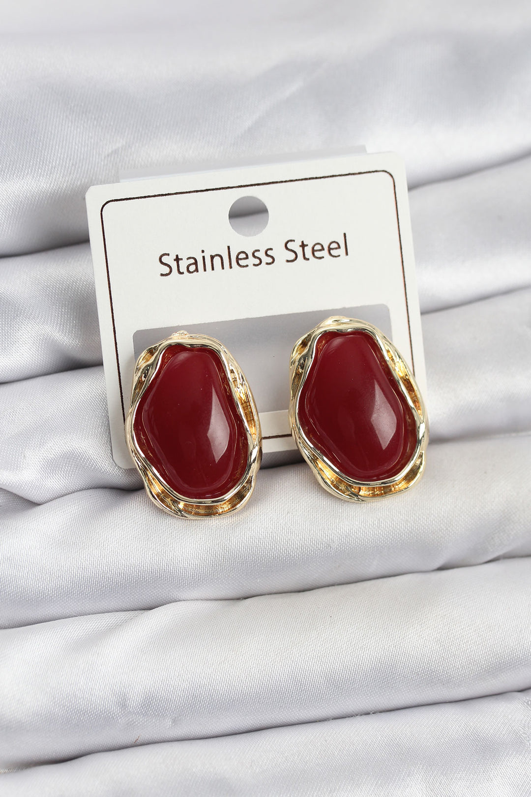 EBJ White Drop Model Rice Vintage Women's Earring - Peristéri