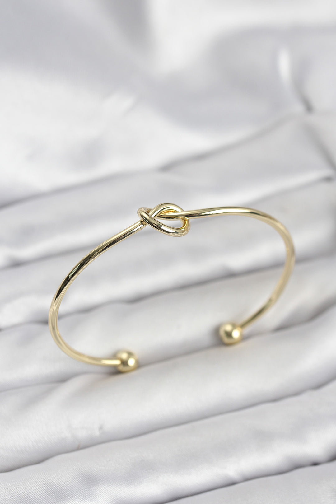 EBJ Knot Model Brass Gold Color Women's Bracelet - Huamantla