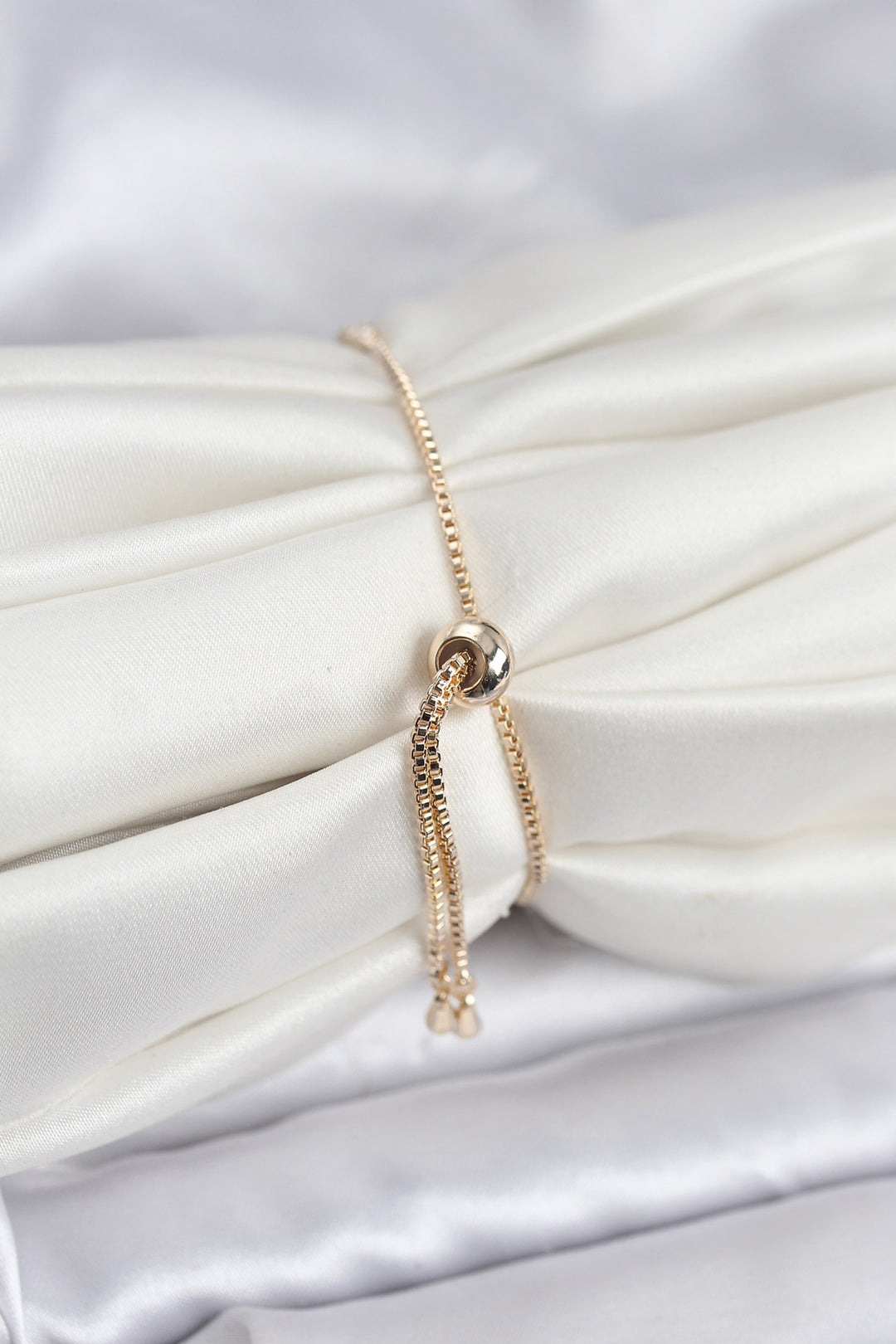 EBJ Eye Model Zircon Stone Gold Color Elevator Waterway Bracelet - Alameda