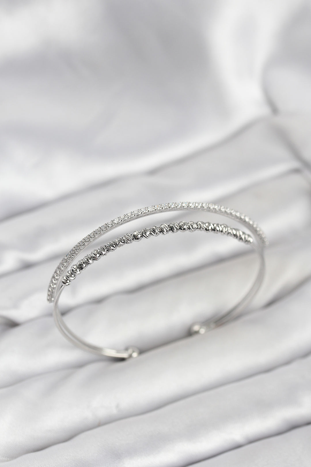 EBJ Dorika Model Silver Color Women's Bracelet - Fürth