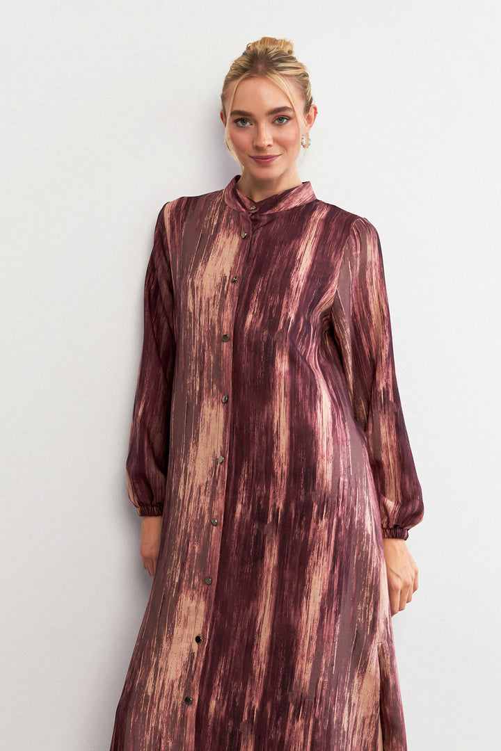 ZRF Women Noa Patterned Tunic Pants Set - Rose Pink - Levittown