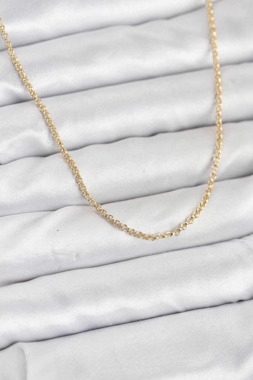 EBJ CM 14K Gold Renk Halka Model 60 cm Kadın Kolye - Villepinte