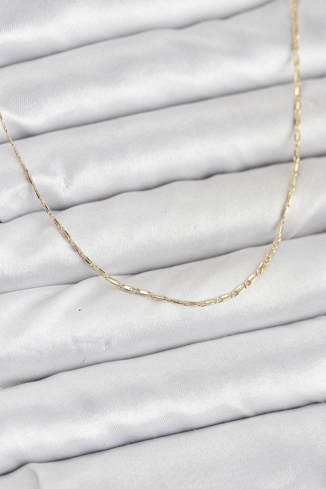 EBJ CM 14K Gold Renk Kesme Model 60 cm Kadın Kolye - De Bilt