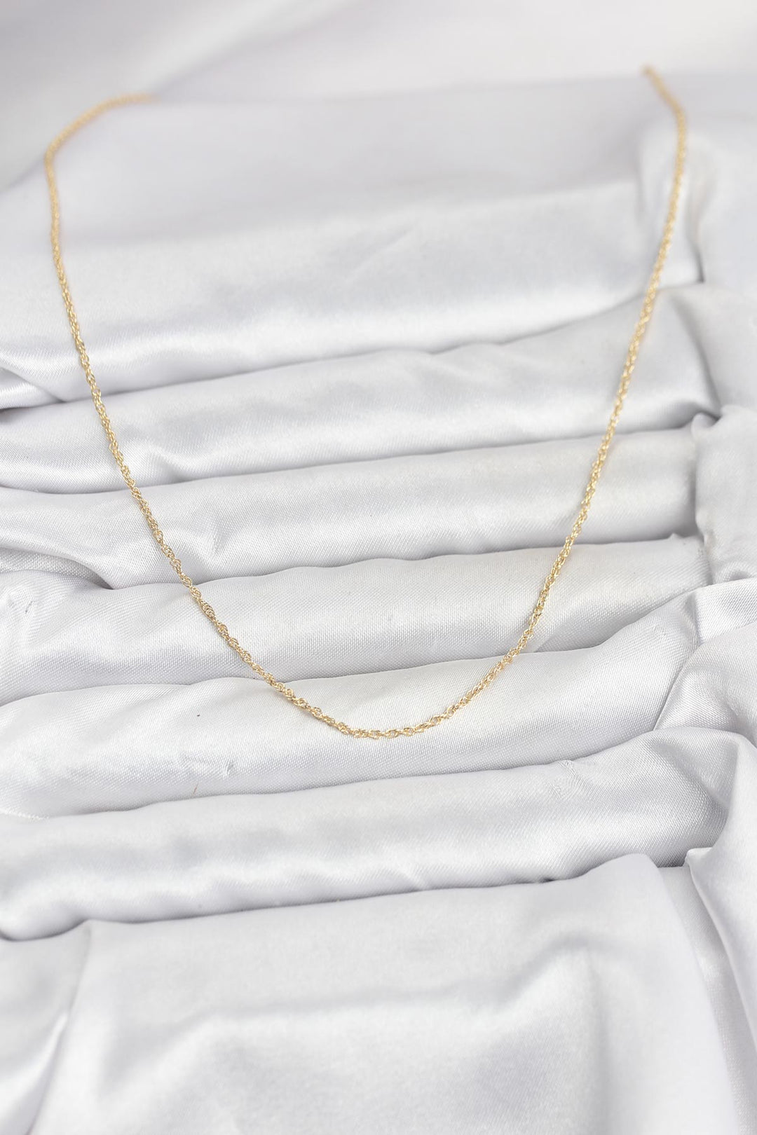 EBJ CM 14K Gold Renk Burgu Model 60 cm Kadın Kolye - Reşiţa