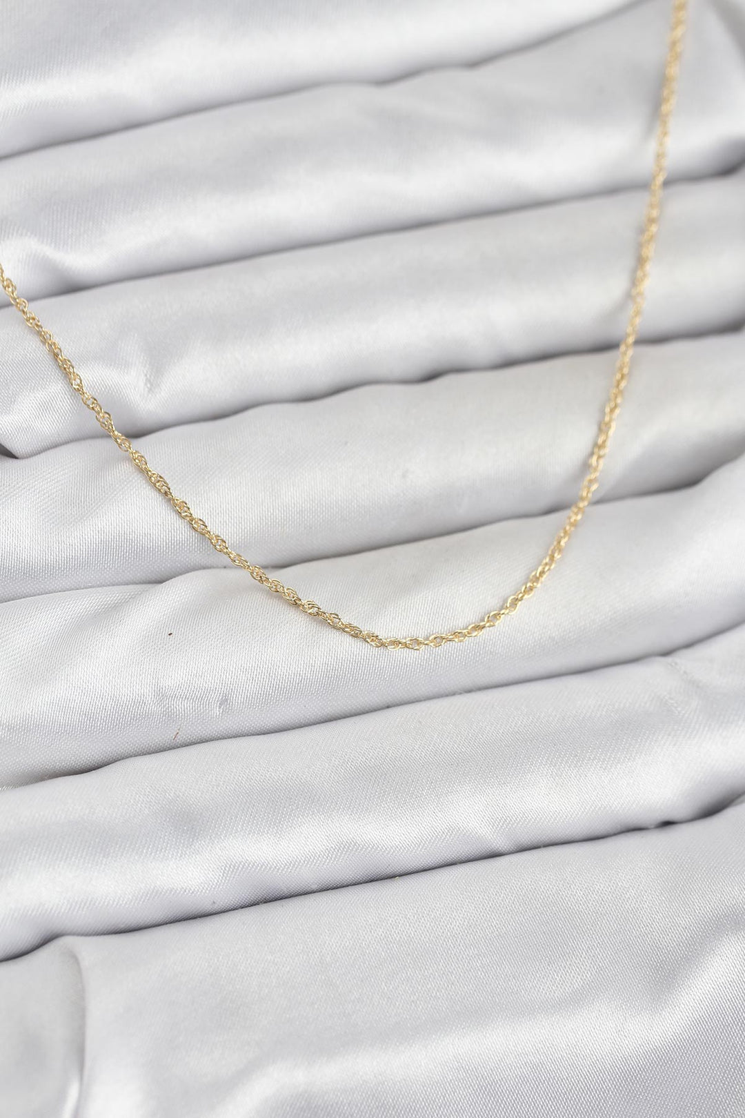 EBJ CM 14K Gold Renk Burgu Model 60 cm Kadın Kolye - Reşiţa