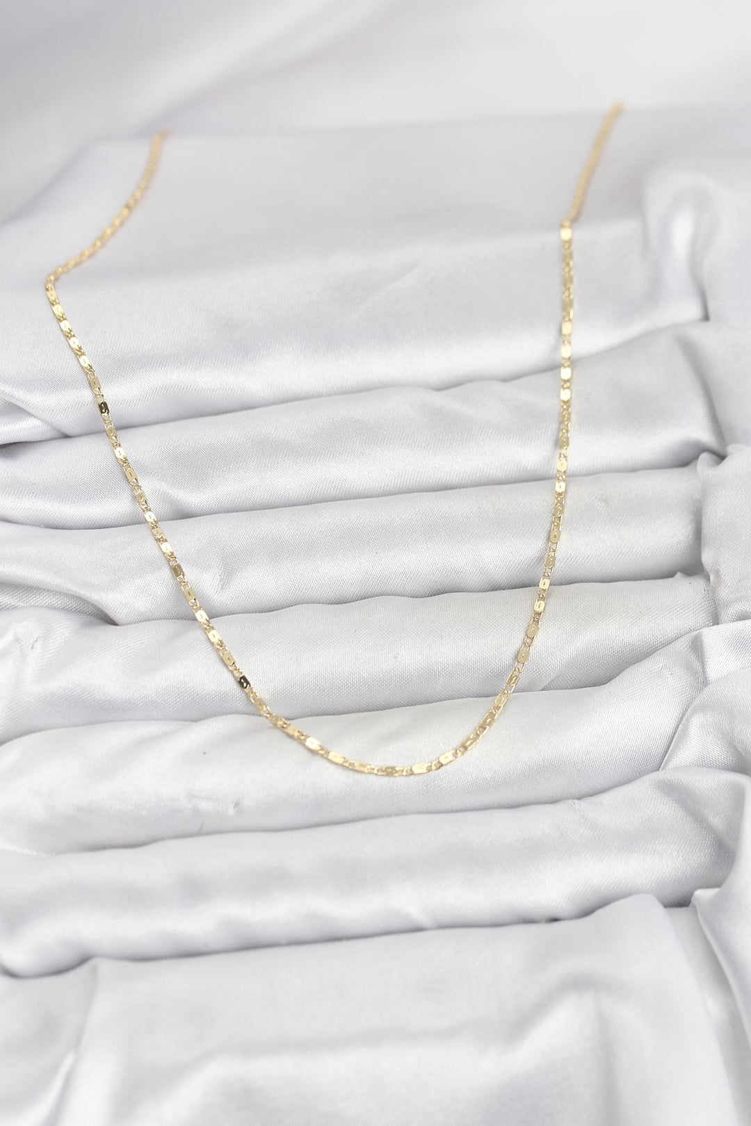 EBJ CM 14K Gold Renk Ezme Zincir Model 60 cm Kadın Kolye - Rivoli