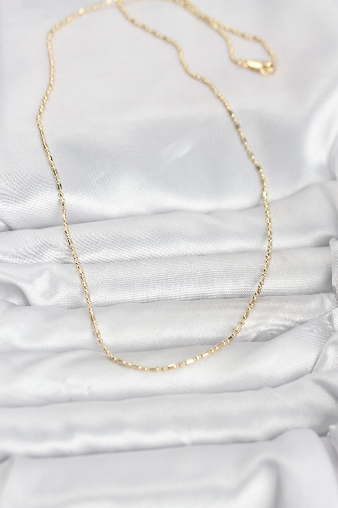 EBJ CM 14K Gold Renk Zincirli 60 cm Kadın Kolye - Corby