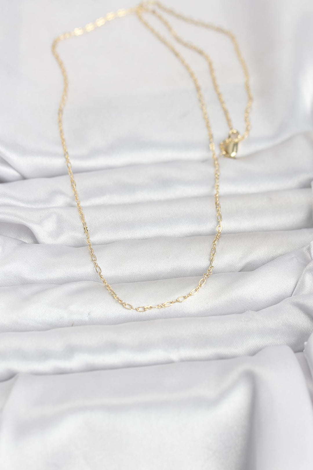 EBJ CM 14K Gold Renk 60 cm Zincirli Kadın Kolye - Oleiros