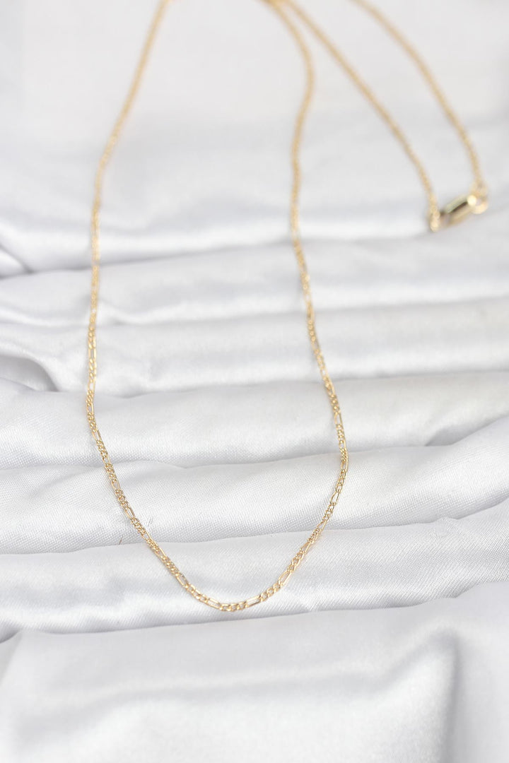 EBJ CM 14K Gold Renk 60 cm Zincirli Kadın Kolye - Huesca