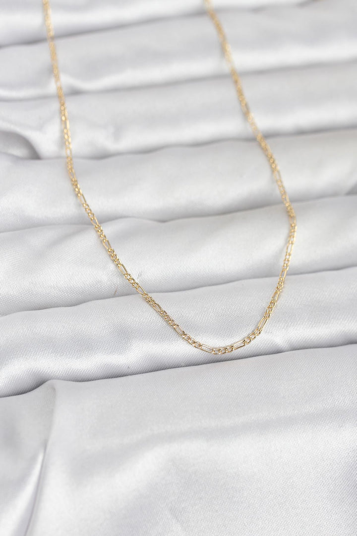 EBJ CM 14K Gold Renk 60 cm Zincirli Kadın Kolye - Huesca