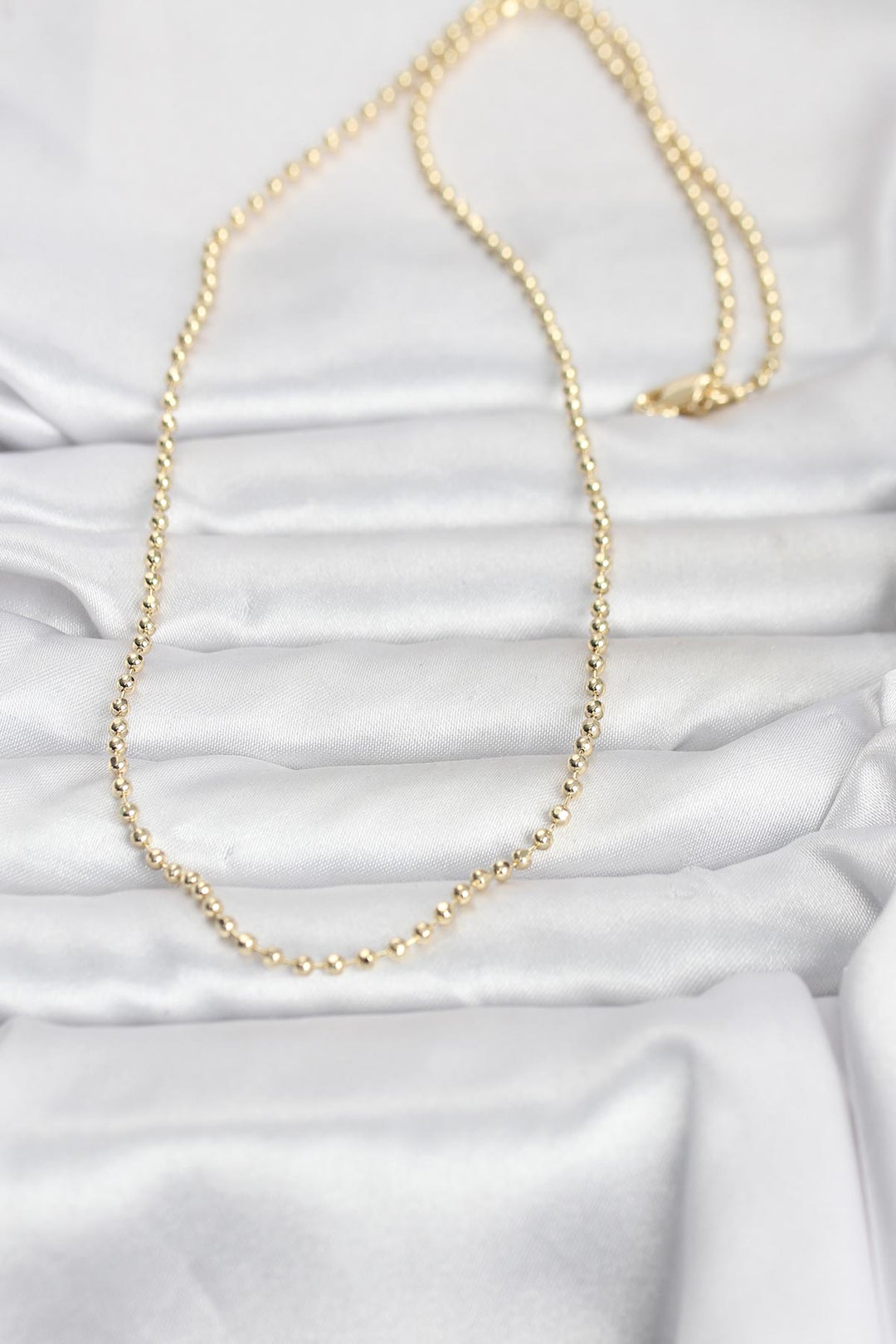 EBJ CM 14K Gold Renk Top Zincirli Model 60 cm Kadın Kolye - Channelview