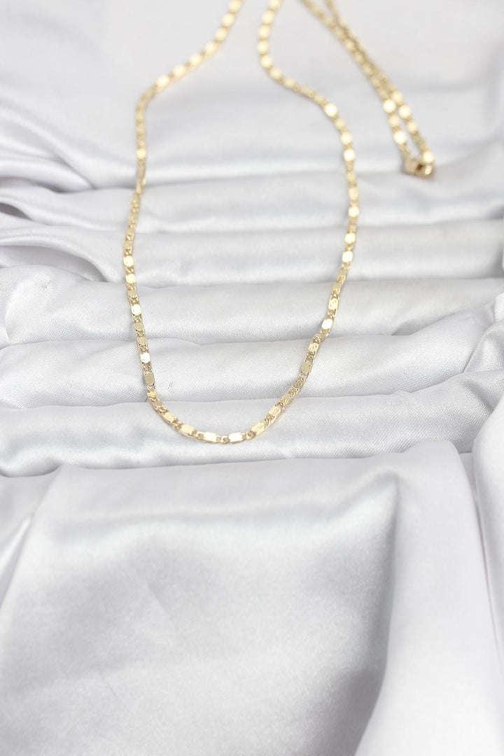EBJ CM 14K Gold Renk Ezme Zincir 60 cm Kadın Kolye - Rancho Cucamonga