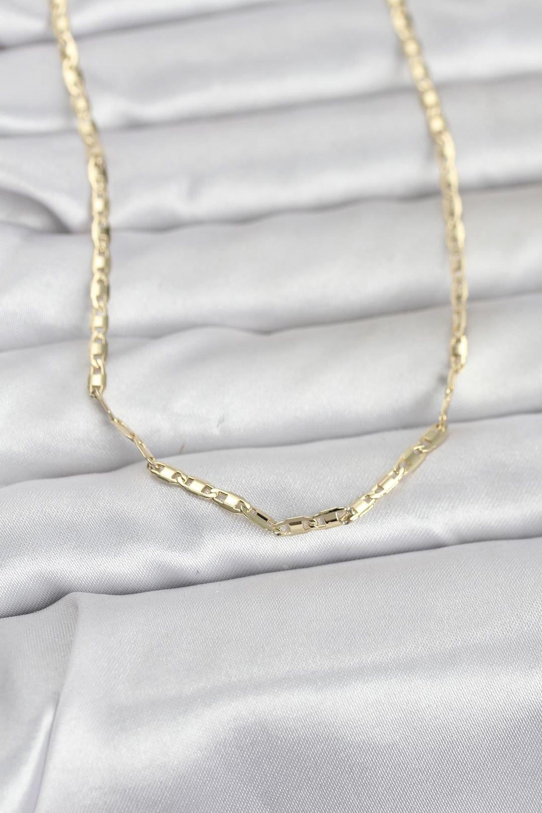 EBJ CM 14K Gold Renk Gemici Zincir Model 60 cm Kadın Kolye - Germering