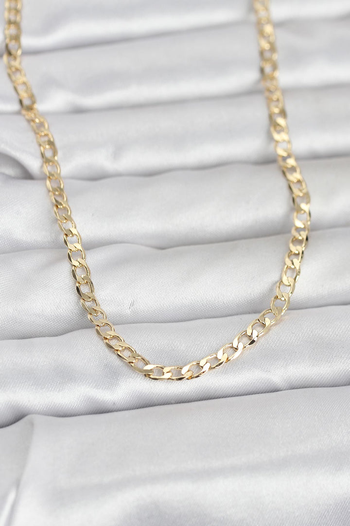 EBJ CM 14K Gold Renk Zincir Model 60 cm Kadın Kolye - Goose Creek