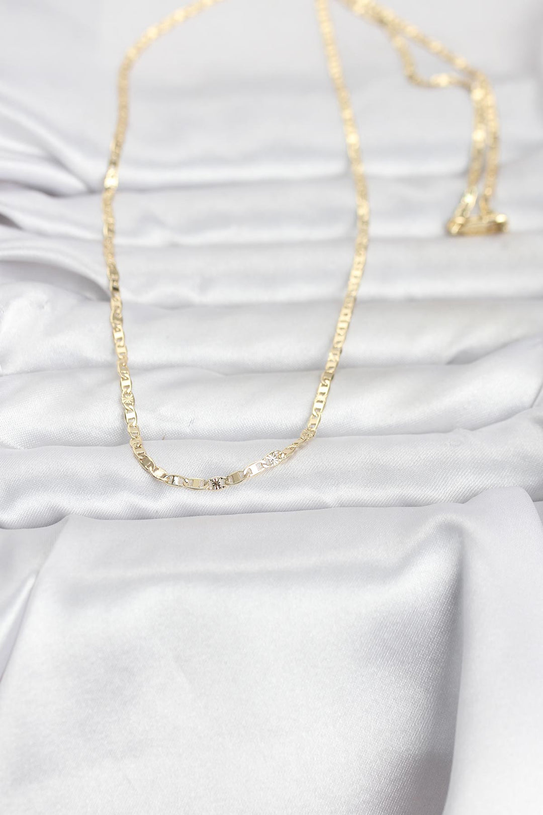 EBJ CM 14K Gold Renk Zincir Model 60 cm Kadın Kolye - Clifton