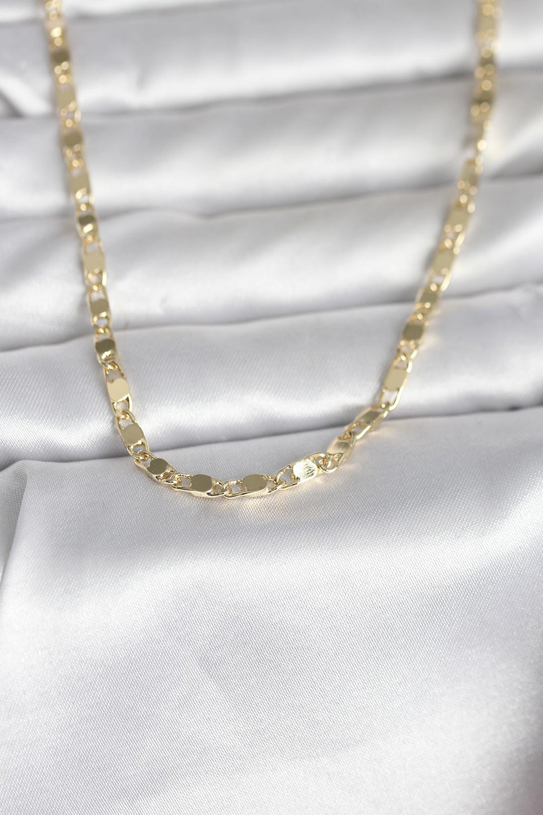 EBJ CM 14K Gold Renk Arpa Model 45 cm Kadın Kolye - Coram