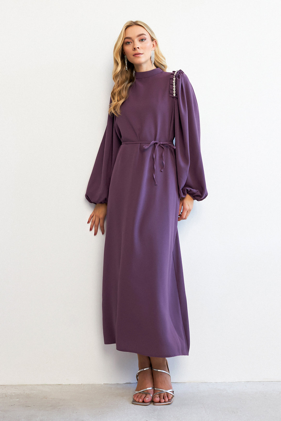 ZRF Women Nova Shoulder Detailed Dress - Lilac - Hrodna