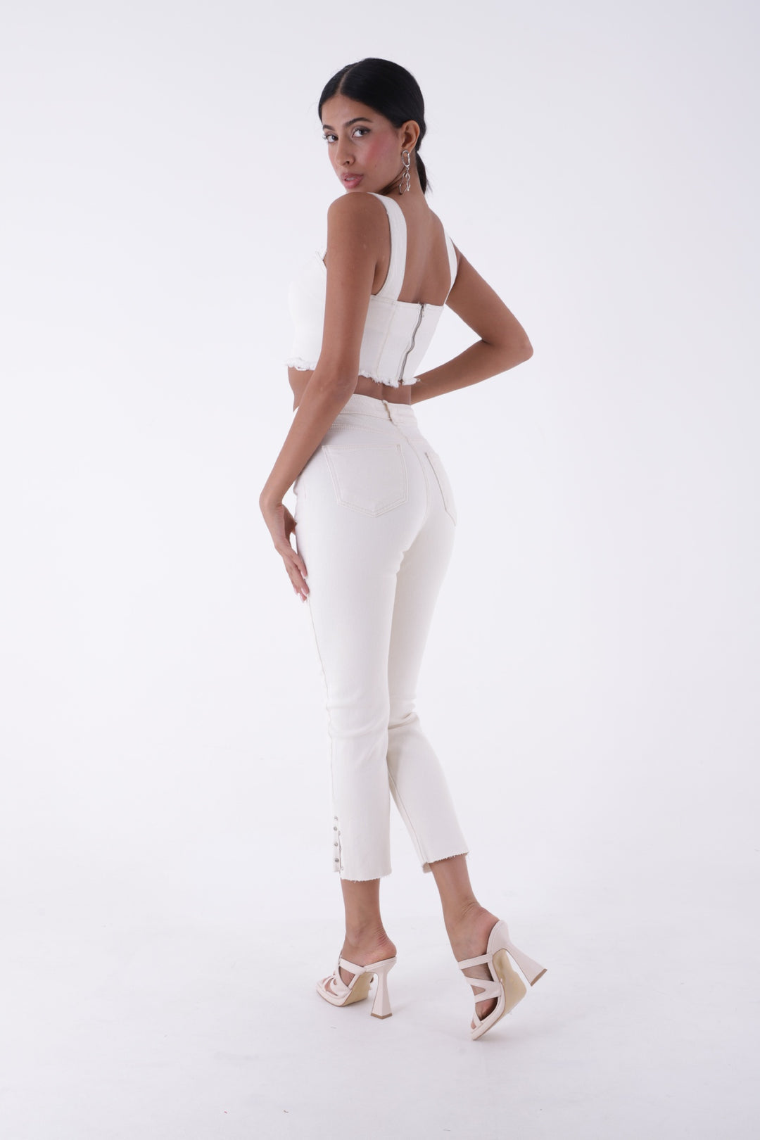 XLJ Mom Jean with Side Slits Mixed - Manassas