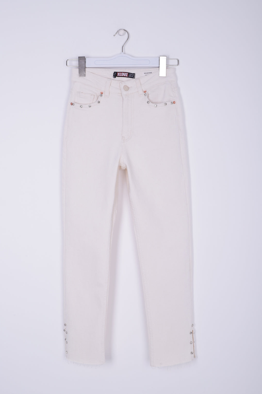 XLJ Mom Jean with Side Slits Mixed - Manassas
