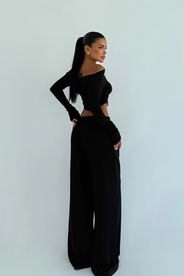 EYY Women Siyah Pantolon Takımı - Evans