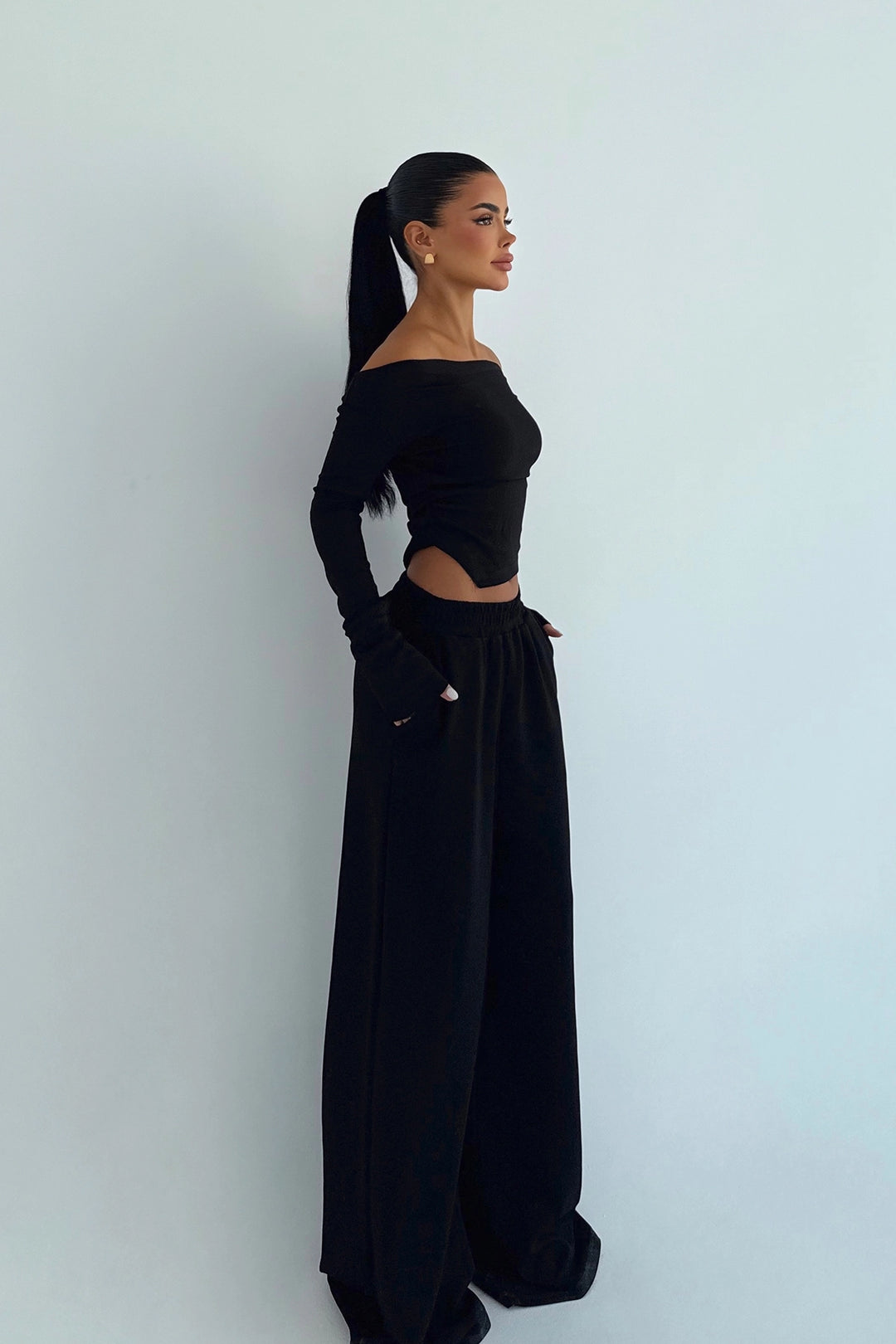 EYY Women Siyah Pantolon Takımı - Evans