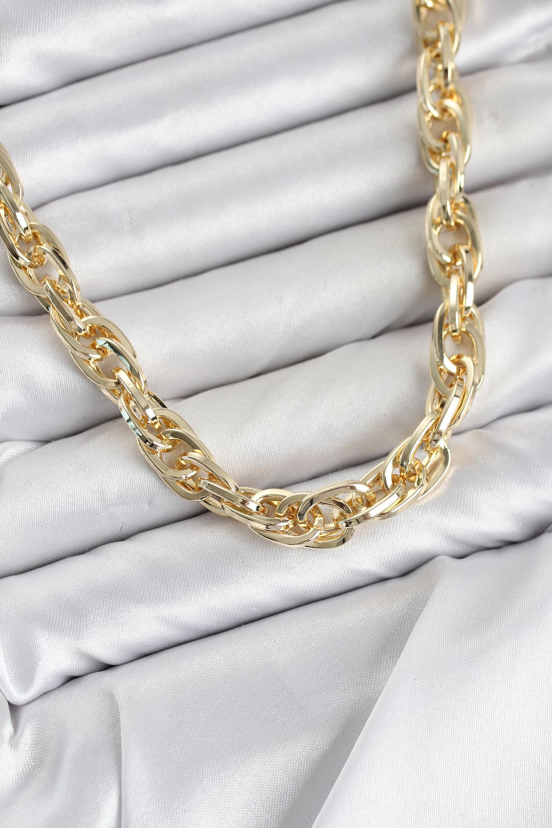 EBJ CM Kalın Burgu Model Gold Renk 60 cm Kadın Kolye - North Richland Hills
