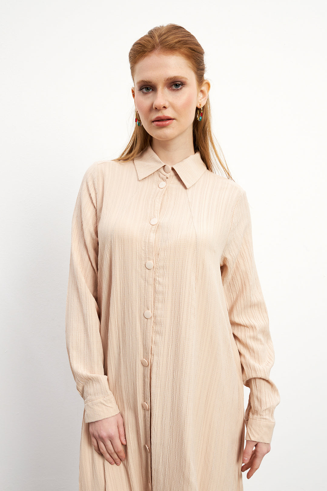 ZRF Women Elina Tunic Pants Set - Beige - Idaho Falls