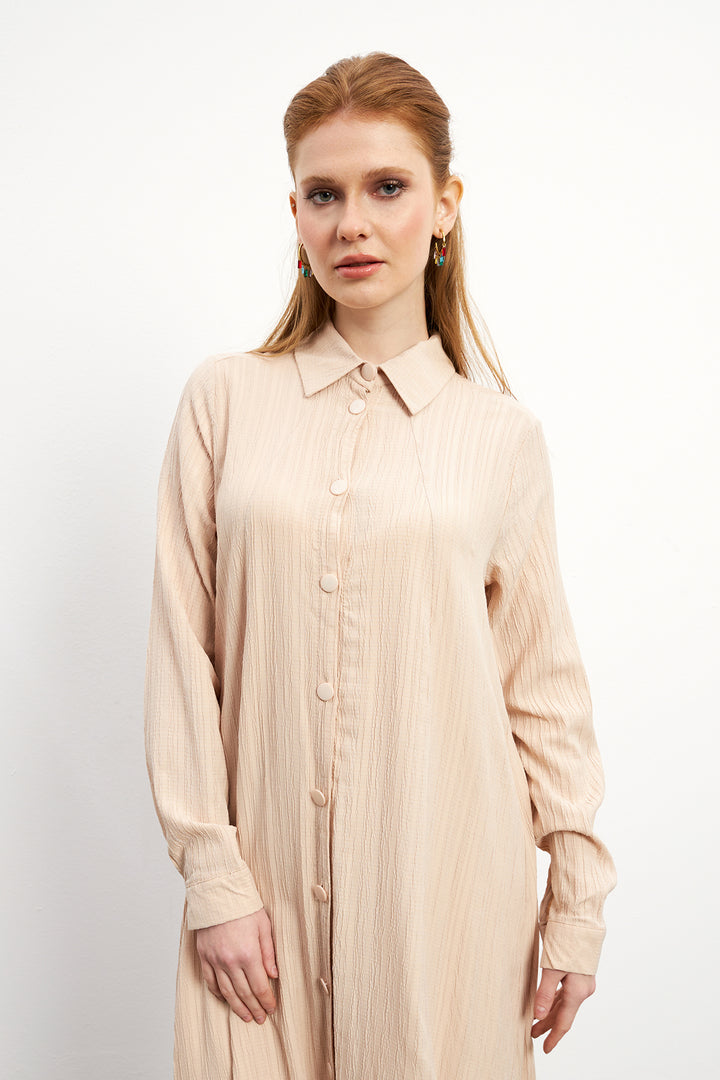 ZRF Women Elina Tunic Pants Set - Beige - Idaho Falls