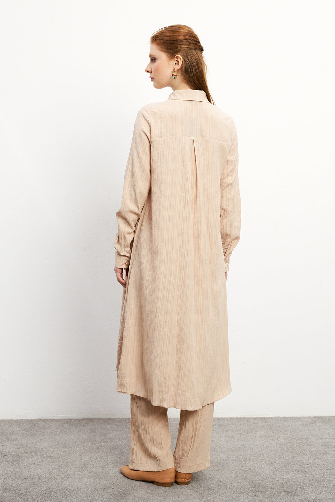ZRF Women Elina Tunic Pants Set - Beige - Idaho Falls