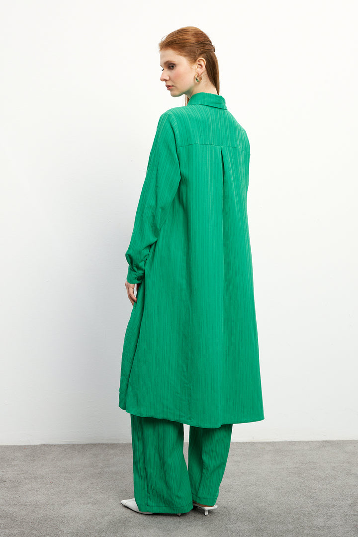 ZRF Women Elina Tunic Pants Set - Green - Guanajuato