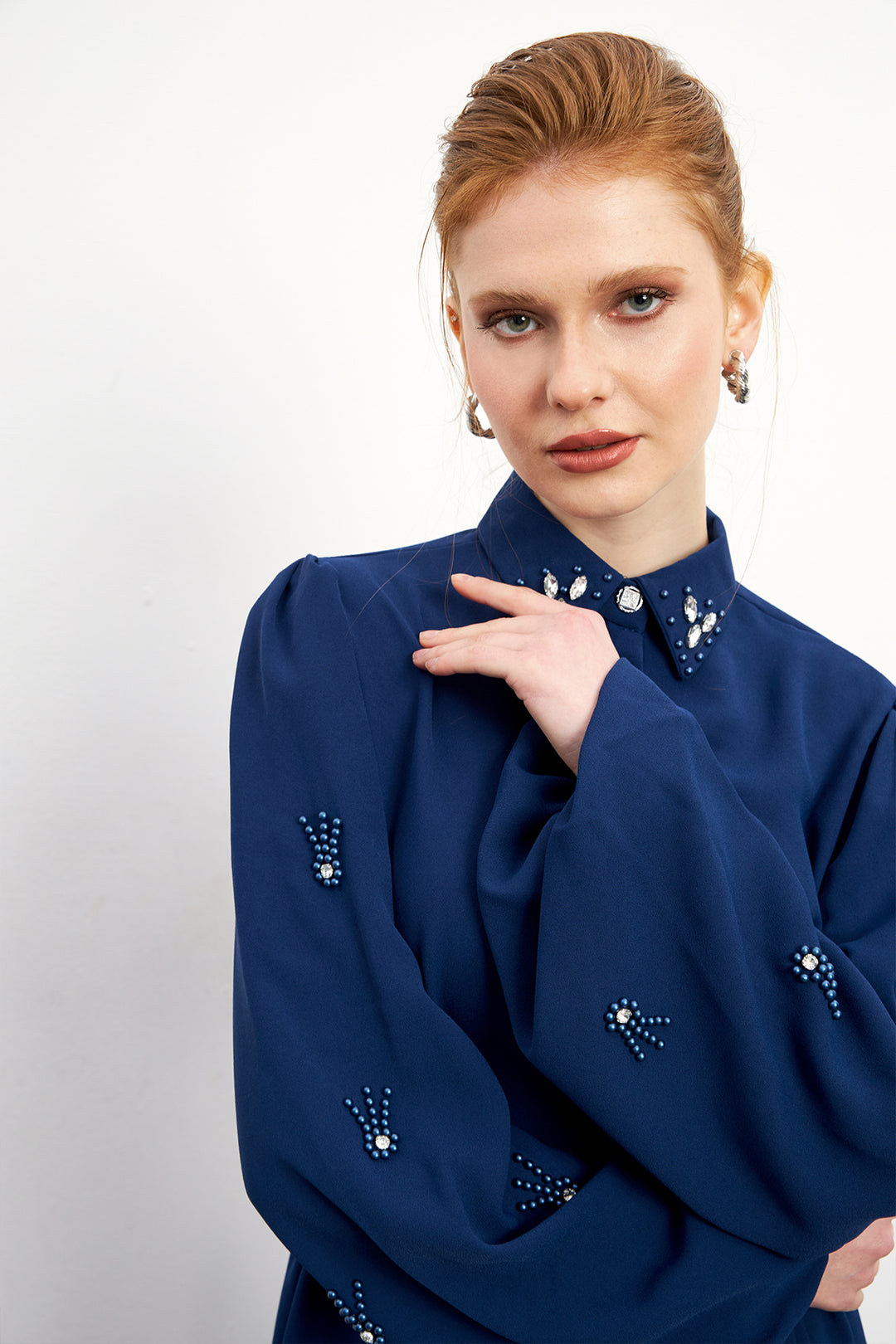 ZRF Women Leora Tunic Pants Set - Indigo - Urmston