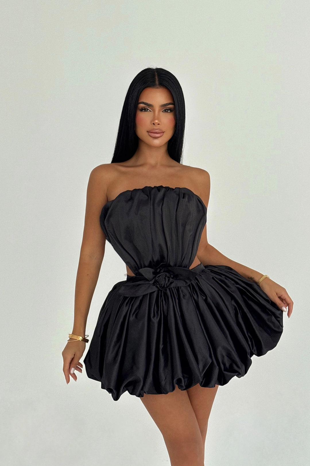 EYY Women Black Senda Mini Dress - Pioltello