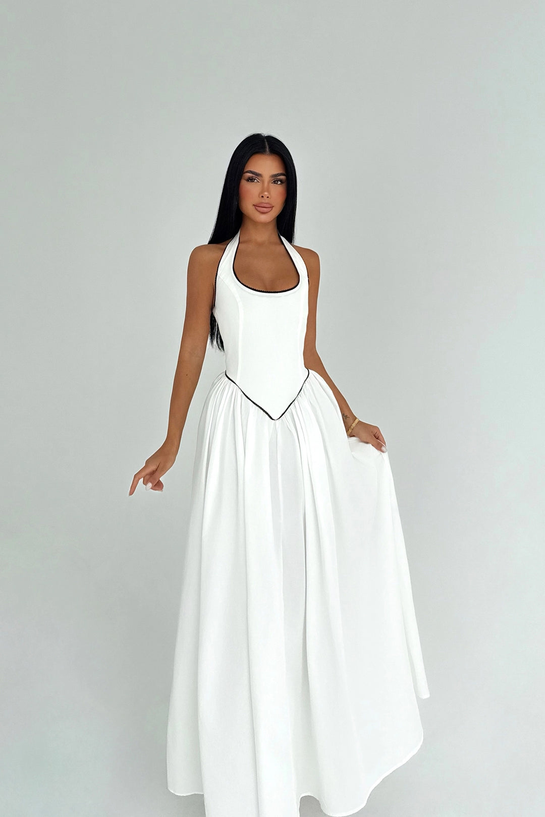 EYY Women White Neyela Dress - Worcester