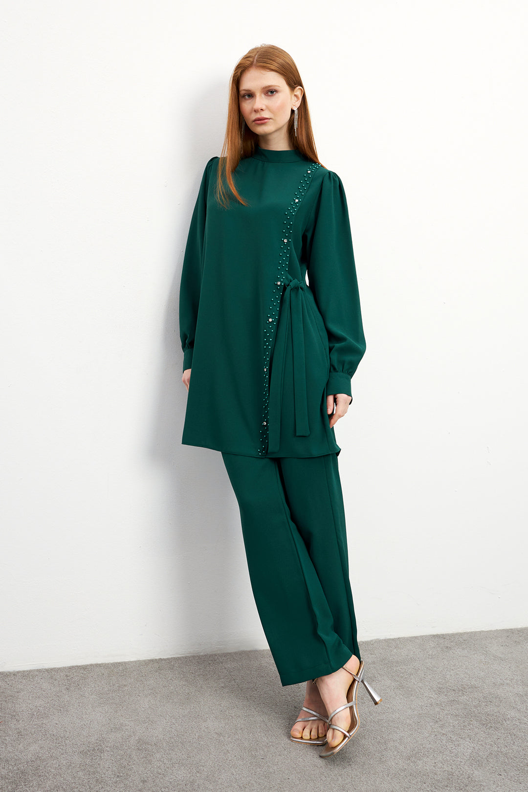 ZRF Women Eliza Tunic Pants Set - Emerald - Geldern