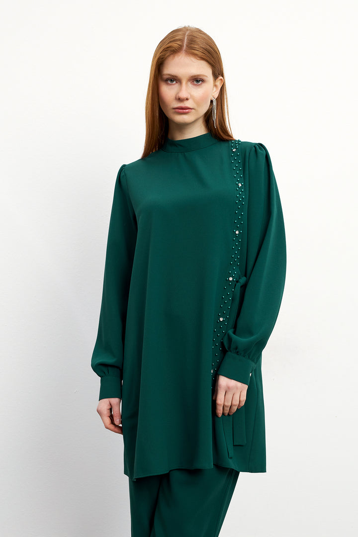 ZRF Women Eliza Tunic Pants Set - Emerald - Geldern