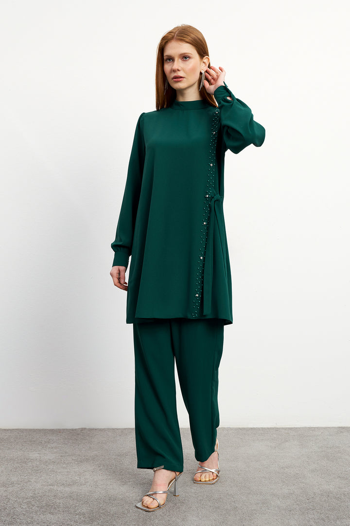 ZRF Women Eliza Tunic Pants Set - Emerald - Geldern