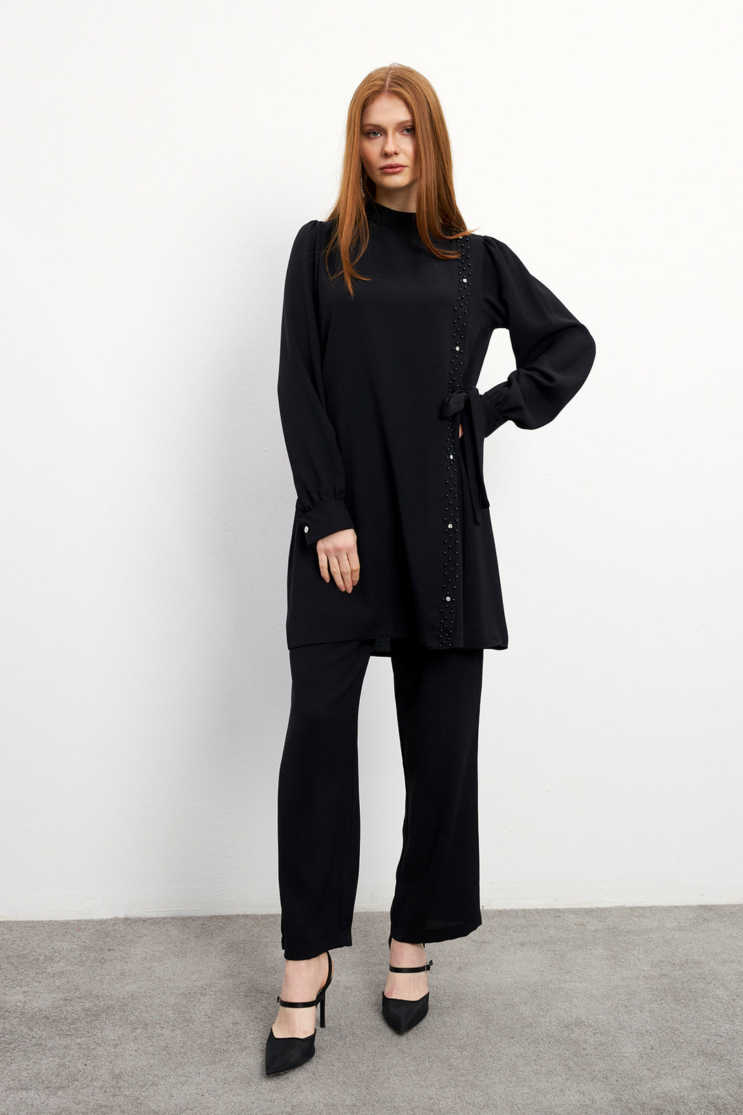 ZRF Women Eliza Tunic Pants Set - Black - Colorado Springs